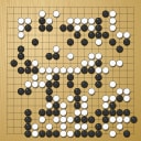 Board position at the end of game KPMC 2003 - Round 3 - Game 3: Jung-hoon Lee vs Cornel Burzo