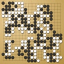 Board position at the end of game KPMC 2003 - Round 3 - Game 1: Yiguo Sun vs Satoshi Hiraoka