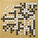 Board position at the end of game KPMC 2003 - Round 6 - Game 2: Emil Nijhuis vs Leszek Soldan