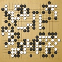 Board position at the end of game KPMC 2006 - Round 2 - Game 2: Tung Tsang vs Yuqing Hu