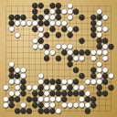 Board position at the end of game KPMC 2006 - Round 2 - Game 1: Tong-ha U vs Ilja Shikshin