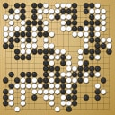 Board position at the end of game KPMC 2006 - Round 3 - Game 1: Tong-ha U vs Geert Groenen