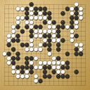 Board position at the end of game KPMC 2006 - Round 6 - Game 3: Farid Ben Malek vs Satoshi Hiraoka