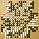 Board position at the end of game KPMC 2006 - Round 6 - Game 1: Tong-ha U vs Hsien-Hsu Chen