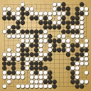 Board position at the end of game KPMC 2006 - Round 6 - Game 4: Xiang Zhang vs Yongfei Ge