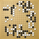 Board position at the end of game KPMC 2006 - Round 8 - Game 1: Tong-ha U vs Eric Lui