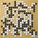 Board position at the end of game KPMC 2008 - Round 1 - Game 1: Janez Janza vs Li-Chen Chien