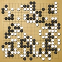 Board position at the end of game KPMC 2008 - Round 1 - Game 6: Avalos-Kenyi Kina vs Merlijn Kuin