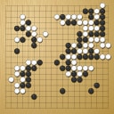 Board position at the end of game KPMC 2008 - Round 1 - Game 2: Sang-hun Lee vs Vesa Laatikainen