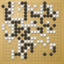 Board position at the end of game KPMC 2008 - Round 1 - Game 3: Leszek Soldan vs Wei Zhao