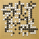 Board position at the end of game KPMC 2008 - Round 2 - Game 2: Sang-hun Lee vs Jannik Rasmussen