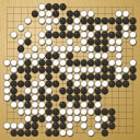 Board position at the end of game KPMC 2008 - Round 2 - Game 1: Li-Chen Chien vs Thomas Hsiang