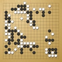 Board position at the end of game KPMC 2008 - Round 2 - Game 3: Wei Zhao vs Pablo Morales