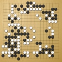 Board position at the end of game KPMC 2008 - Round 3 - Game 1: Alexej Lazarev vs Li-Chen Chien