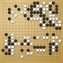 Board position at the end of game KPMC 2008 - Round 3 - Game 2: Sang-hun Lee vs Merlijn Kuin