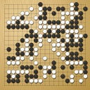 Board position at the end of game KPMC 2008 - Round 3 - Game 3: Robert Jasiek vs Wei Zhao