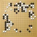 Board position at the end of game KPMC 2008 - Round 4 - Game 3: Klas Almrot vs Chao Huang