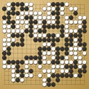 Board position at the end of game KPMC 2008 - Round 4 - Game 2: Kazumori Nagayo vs Sang-hun Lee