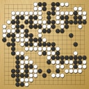 Board position at the end of game KPMC 2008 - Round 4 - Game 4: Ondrej Silt vs Csaba Mero