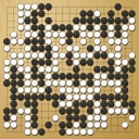 Board position at the end of game KPMC 2008 - Round 4 - Game 1: Wei Zhao vs Li-Chen Chien