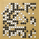 Board position at the end of game KPMC 2008 - Round 5 - Game 8: Dmytro Bogatskyy vs Alexej Lazarev