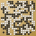 Board position at the end of game KPMC 2008 - Round 5 - Game 7: Robert Jasiek vs Lothar Spiegel