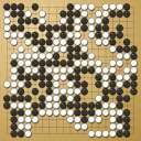 Board position at the end of game KPMC 2008 - Round 6 - Game 1: Li-Chen Chien vs Sang-hun Lee