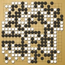 Board position at the end of game KPMC 2008 - Round 7 - Game 1: Li-Chen Chien vs Kazumori Nagayo