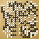 Board position at the end of game KPMC 2008 - Round 7 - Game 4: Thomas Hsiang vs Dmytro Bogatskyy