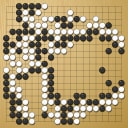 Board position at the end of game KPMC 2008 - Round 8 - Game 5: Csaba Mero vs Thomas Hsiang