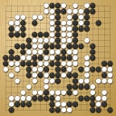Board position at the end of game KPMC 2008 - Round 8 - Game 7: Lucian Corlan vs Jia-Cheng Tan