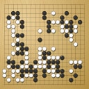 Board position at the end of game KPMC 2010 - Round 2 - Game 1: Sang-hun Lee vs Marek Kaminski