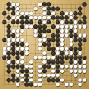 Board position at the end of game KPMC 2012 - Round 6 - Game 1: Yuqing Hu vs Seung-yu Han