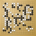 Board position at the end of game KPMC 2013 - Round 1 - Game 1: Jae-Geun Park vs Edwin Halim