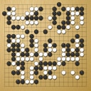Board position at the end of game KPMC 2013 - Round 4 - Game 1: Kiko Emura vs Li Fu