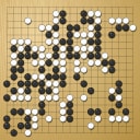 Board position at the end of game KPMC 2014 - Round 1 - Game 5: Thomas Shanahan vs Tomas Hjartnes