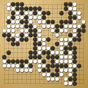 Board position at the end of game KPMC 2014 - Round 1 - Game 3: Daniel Tome vs James Sedgwick