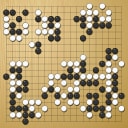Board position at the end of game KPMC 2014 - Round 2 - Game 2: Amir Fragman vs Yoshiyuki Tsuchimune