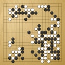 Board position at the end of game KPMC 2014 - Round 3 - Game 2: Alvin-Ng Yong vs Ben Lockhart