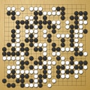 Board position at the end of game KPMC 2014 - Round 6 - Game 5: Albertas Petrauskas vs Jakob Bing