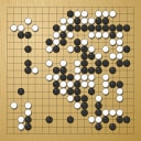 Board position at the end of game KPMC 2014 - Round 6 - Game 1: Tae-Woong Wei vs Ben Lockhart