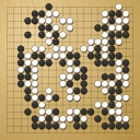 Board position at the end of game KPMC 2017 - Round 1 - Game 17: Philippe Fanaro vs Vladas Zaleskas
