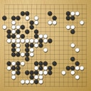 Board position at the end of game KPMC 2017 - Round 1 - Game 12: Kevin Farrell vs Francois Gonze