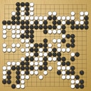 Board position at the end of game KPMC 2017 - Round 1 - Game 19: Long-Yang Li vs Bruno Poltronieri