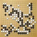 Board position at the end of game KPMC 2017 - Round 1 - Game 1: Yikang Zhao vs Henry Hemming