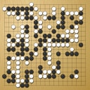Board position at the end of game KPMC 2017 - Round 2 - Game 3: Kwang-ho Choi vs Koichiro Habu