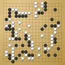 Board position at the end of game KPMC 2017 - Round 2 - Game 13: Francois Gonze vs Li-ting Ho