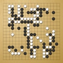 Board position at the end of game KPMC 2017 - Round 2 - Game 9: Yong-yu Hsu vs Santiago Espinosa-Uribe