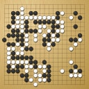 Board position at the end of game KPMC 2017 - Round 2 - Game 8: Bruno Poltronieri vs Zhongxia Zhao