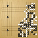 Board position at the end of game KPMC 2017 - Round 2 - Game 12: Sorin Sora vs Alexander Eerbeek